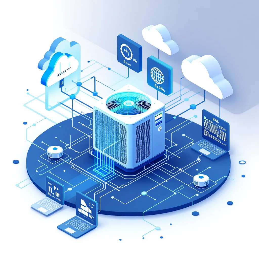 Sistema HVAC conectado a uma plataforma IoT