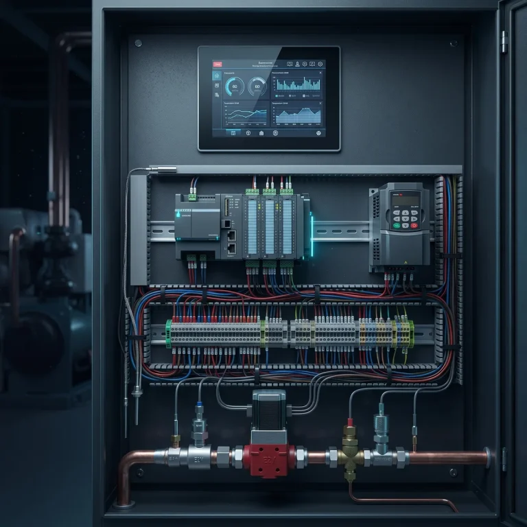 Painel de automação HVAC-R